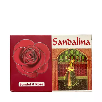 Sandalina Soap Bar (Sandal & Rose) 150 Gram