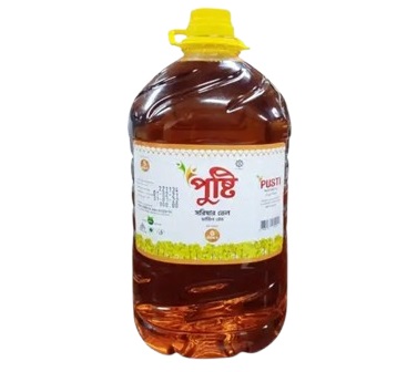 Pusti Mustard (Shorisha) Cooking Oil 5 Liter