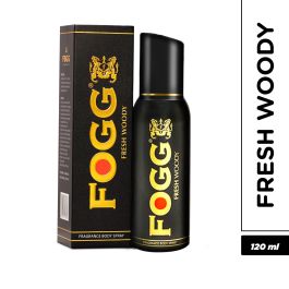Fogg Fresh Woody Fragrance Body Spray for Men 120 ML - Made in India