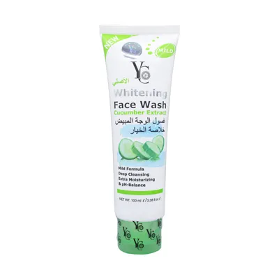 YC Whitening (Cucumber Extract) Face Wash 100 ML Made in Thailand