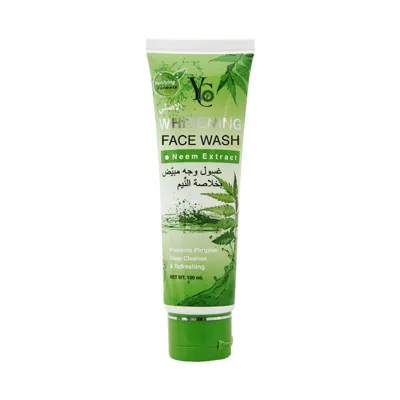 YC Whitening (Neem Extract) Face Wash 100 ML Made in Thailand