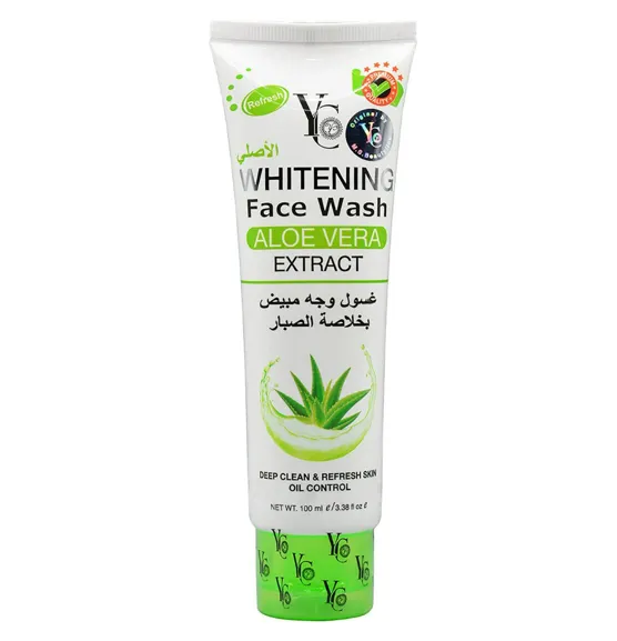 YC Whitening (Aloe Vera Extract) Face Wash 100 ML Made in Thailand