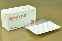 Comet XR 500 (500mg Tablet), Generic: Metformin Hydrochloride