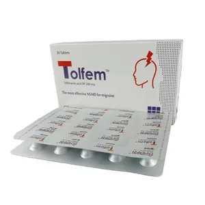 Tolfen 200mg Tablet, Generic: Tolfenamic Acid