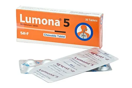 Lumona 5 Tablet - (5mg), Generic: Montelukast