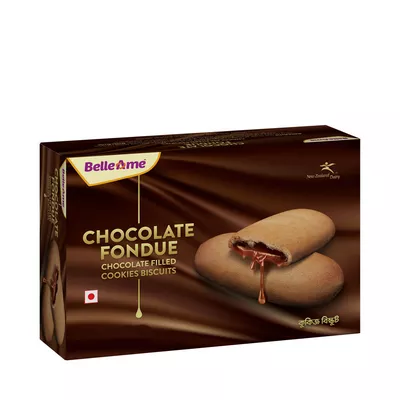 BelleAme Chocolate Fondue Cookies Biscuit 176 gm