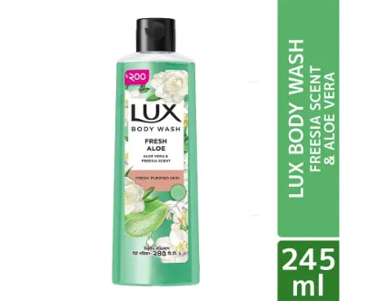 Lux Body Wash or Shower Gel (Fresh Aloe Vera)