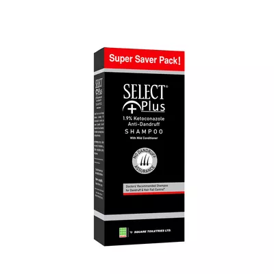 Select Plus Ketoconazole Anti-Dandruff Shampoo 200ml