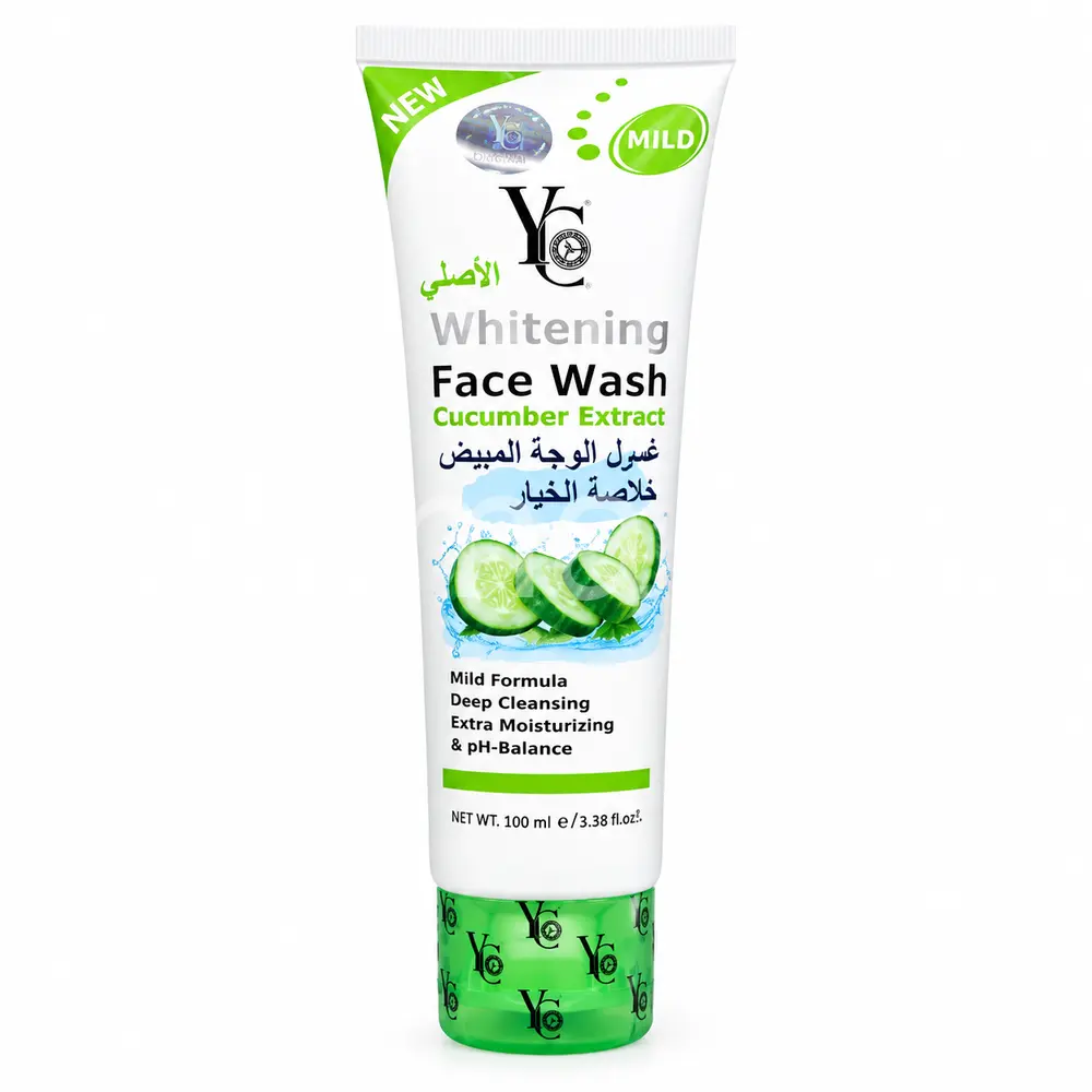 YC Whitening Face Wash (Cucumber Extract)