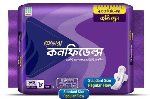Senora Sanitary Napkin (Confidence) Heavy Flow 290 MM Long 8 Pads