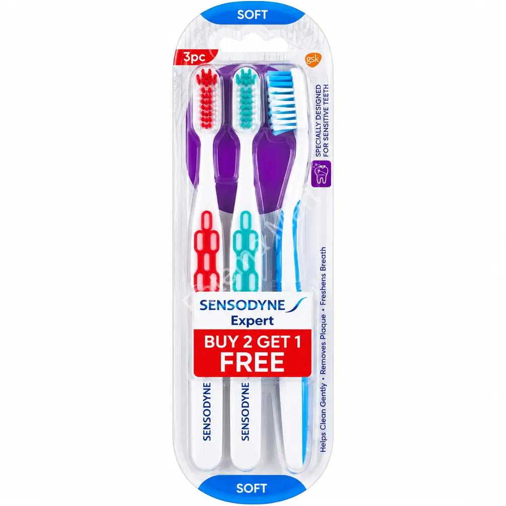 Sensodyne  Toothbrush (Expert) Buy 2 Get 1 Free