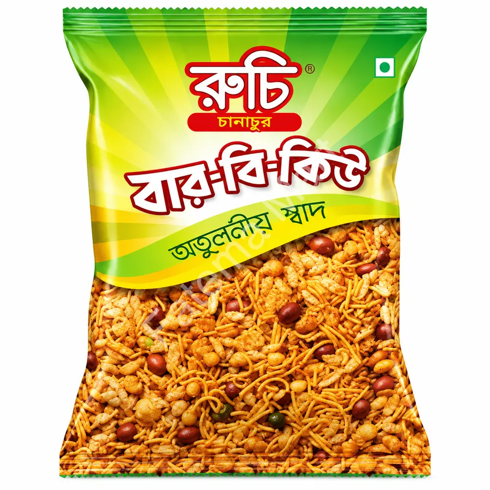 Ruchi Bar BBQ (Bar B Q) Chanachur 300 Gram