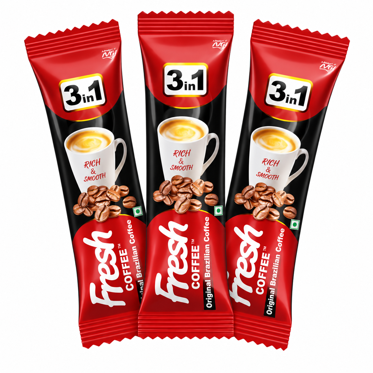 Fresh Instant 3 In 1 Brazilian Coffee