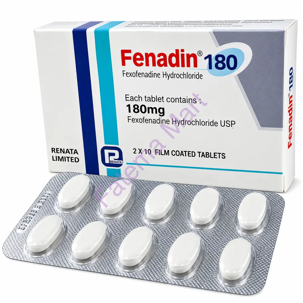 Fenadin 180 (Fexofenadine Hydrochloride) 180mg